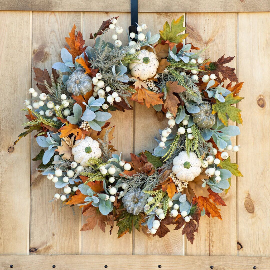 Autumn Pumpkin Leaf Garland | Halloween & Thanksgiving Home Decoration