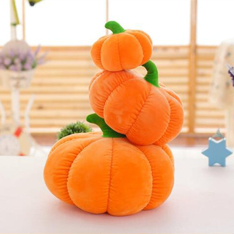 Halloween Pumpkin Plush Cushion | Soft Pillow Toy & Home Decoration