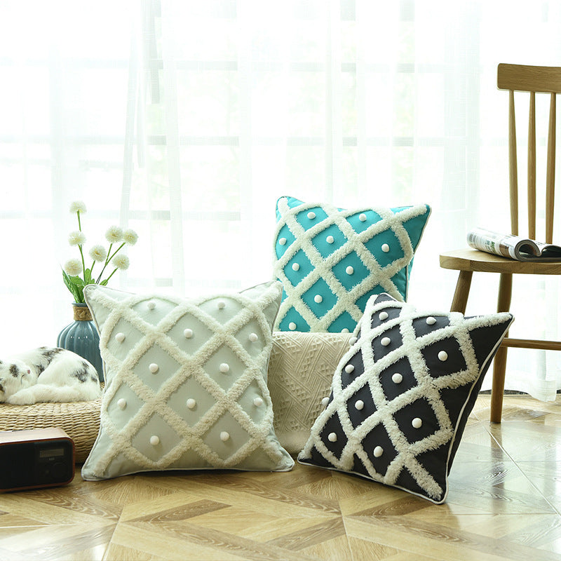 Elegant Home Decor Round Cushion Cover