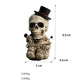 Halloween Skull Decoration | Resin Aromatherapy Craft for Home Decor