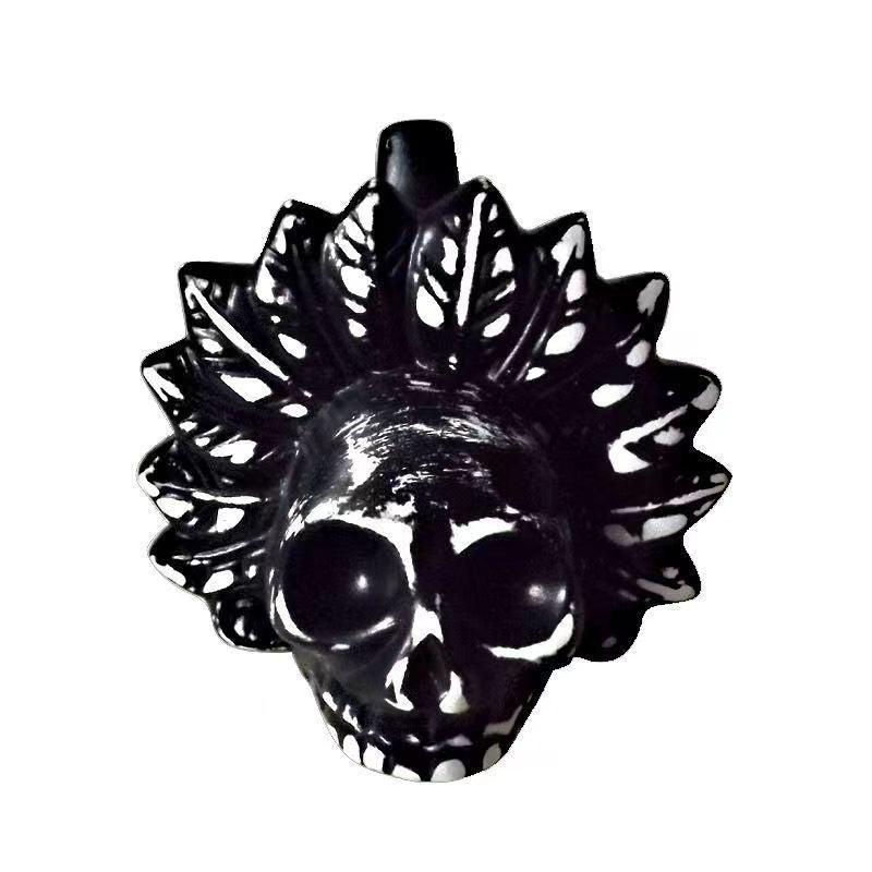 Halloween Skull Death Whistle | Scream Ocarina Musical Accessory