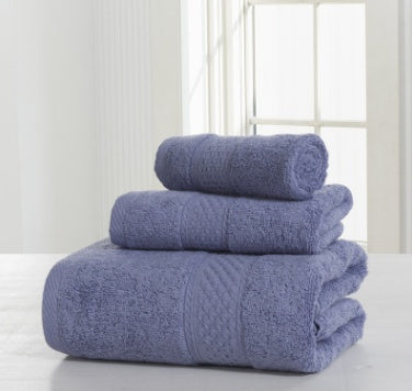 Luxury Cotton Terry Bathrobe and Towel Collection