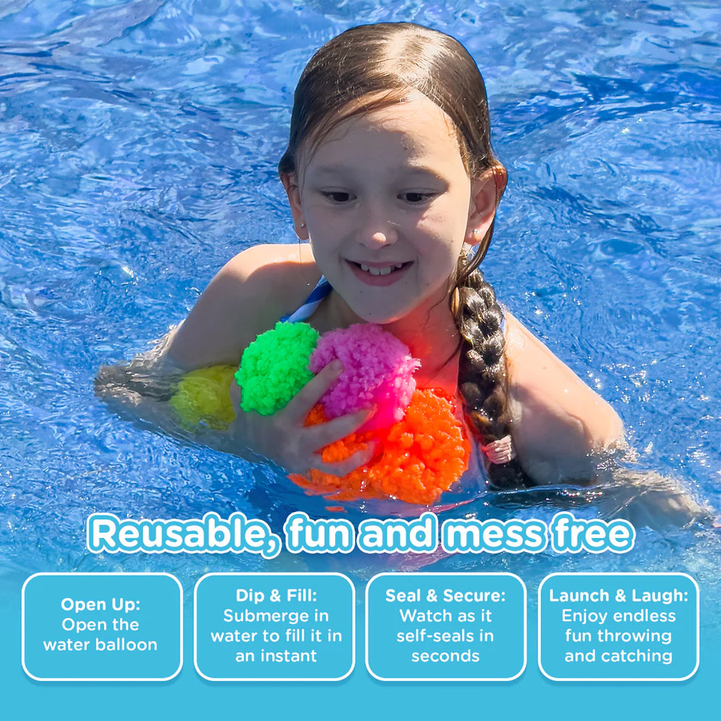 Reusable Water Sponge Balls