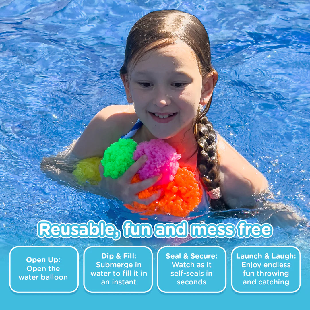 Reusable Water Sponge Balls