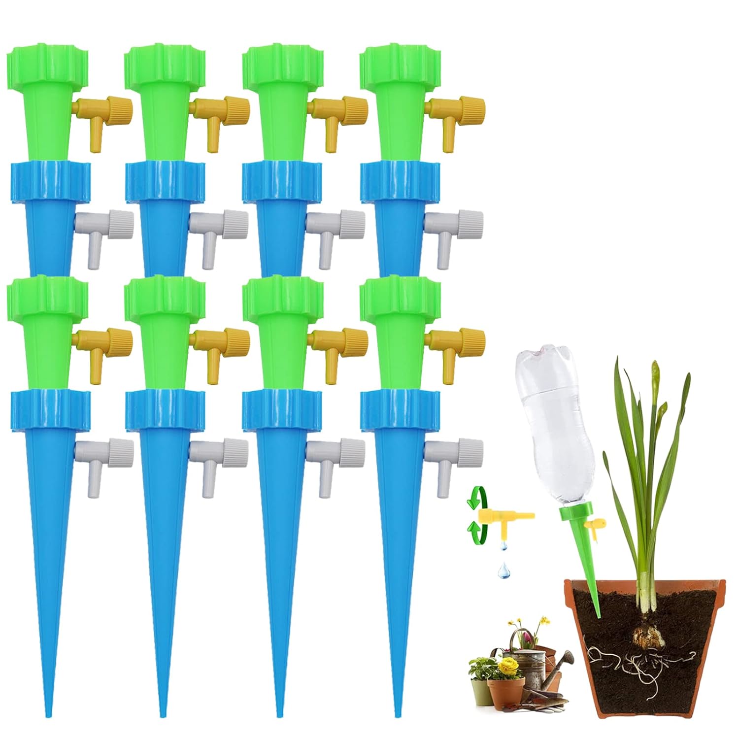 Water Volume Drip Irrigation Control System for Plants