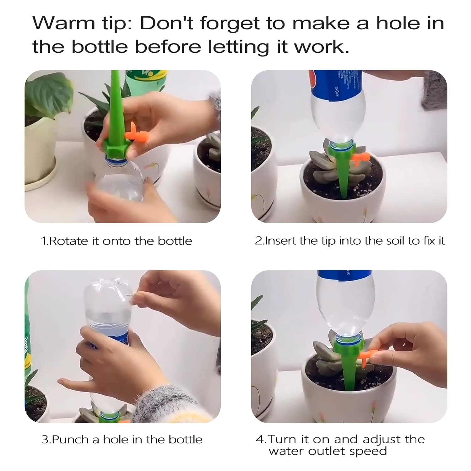 Water Volume Drip Irrigation Control System for Plants