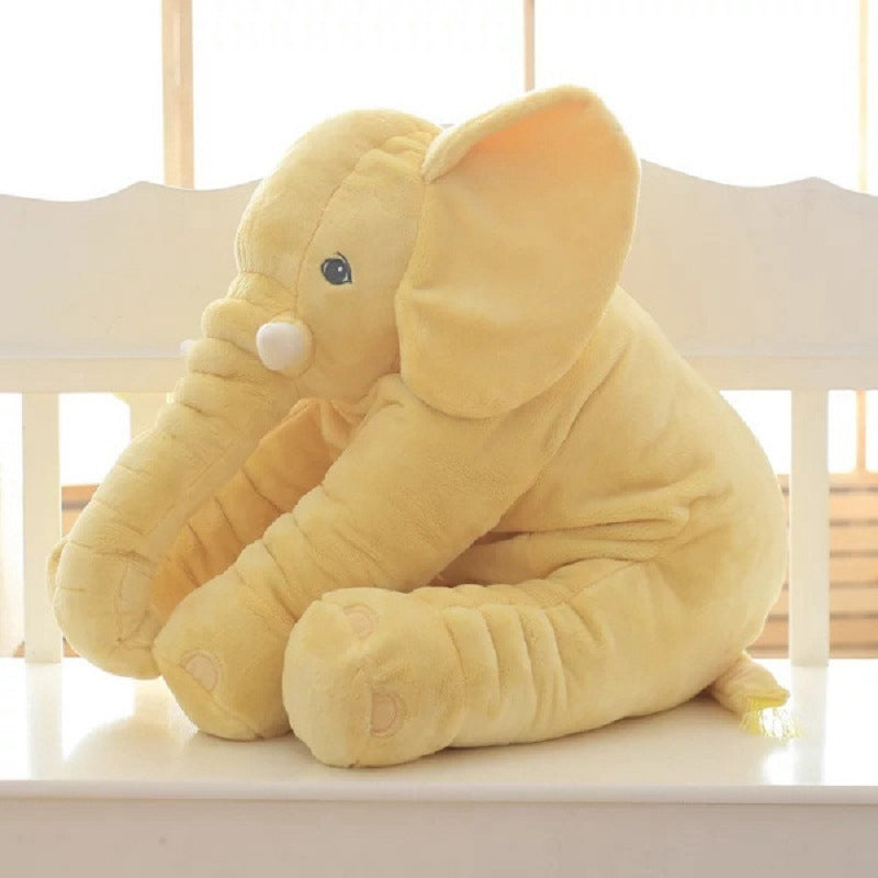 Large Stuffed Elephant Child Sleep Pillow and Toy