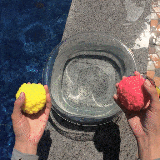 Reusable Water Sponge Balls