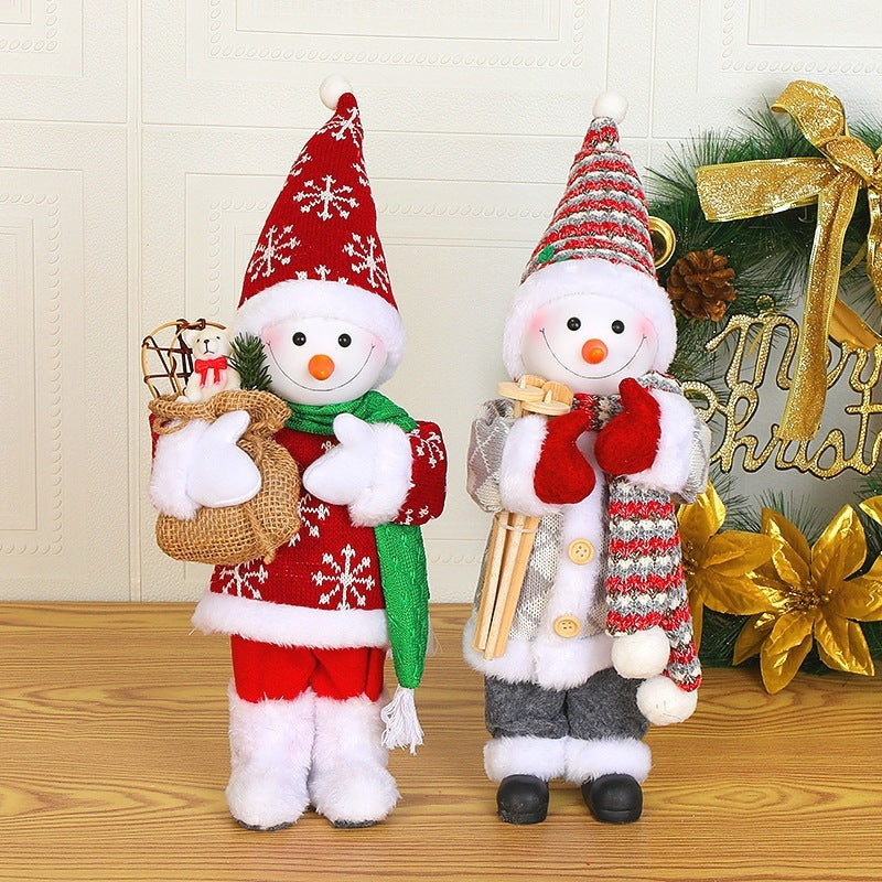 Christmas Doll Decoration | Merry Christmas Home Decor & Xmas Ornaments